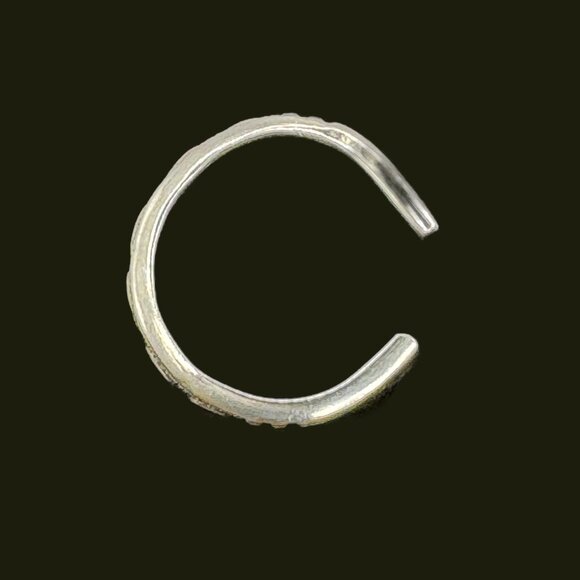 Roger's Co Casa Vista Artisan Spoon Open Ring Size 7 Vintage Stainless Steel - Picture 9 of 16